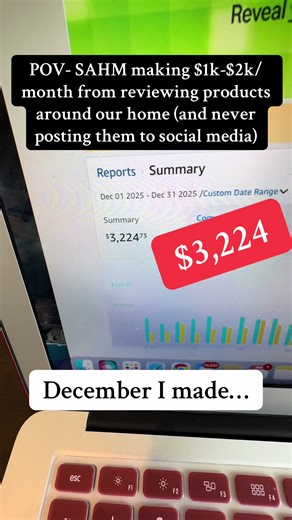 ✨Amazon Product Reviews✨ At the end of 2024 I was looking for a way to help lighten the load financially for our home. I started doing Amazon product reviews and quickly began making $1k-$2k/month. This has been such a financial blessing for our family!🙌🏼 How does it work… I go around our home and make quick simple reviews of products we already own and love! I then upload these reviews to Amazon (never to social media). Whenever someone watches my review and purchases the product, I earn comm