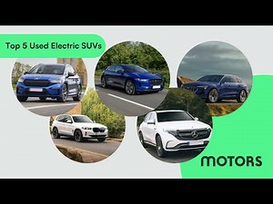 Top 5 Used Electric SUVs: Skoda Enyaq, BMW iX3, Jaguar I-Pace, Mercedes EQC and Audi e-Tron.