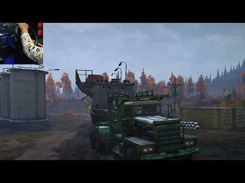 Snow Runner -Construction Rig Semi -Trailer Deliver To Smithville Dam EP -2 !