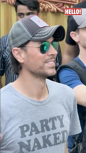 After 13 years, Enrique Iglesias returns to India, spotted in Mumbai, ahead of his two-day concert