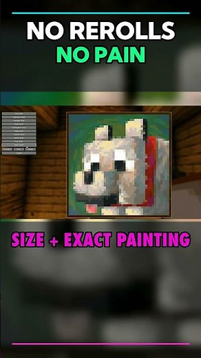 Better Painting Placement — Choose Minecraft Paintings Instantly