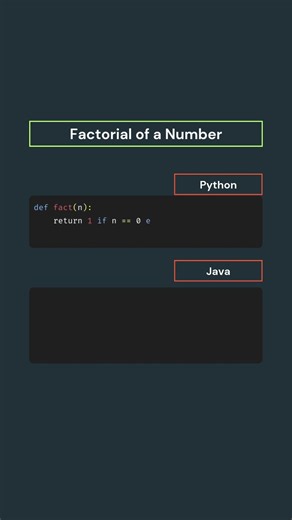 Factorial of a number#Factorial #PythonMath #Recursion