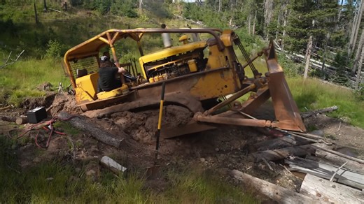 Pull again! – Then the entire machine jumped