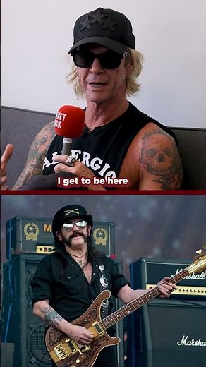 "I get to be here for Lemmy and Phil"