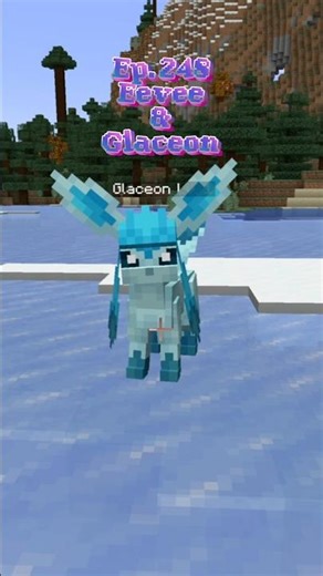 How to Catch Eevee & Glaceon in Cobblemon! #cobblemon #minecraft #pokemon #gaming