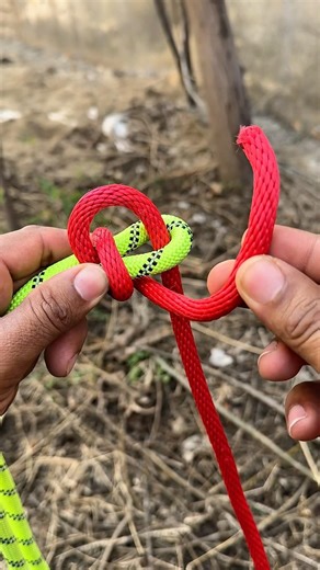 When A Thick Rope Meet With A Thin Rope !