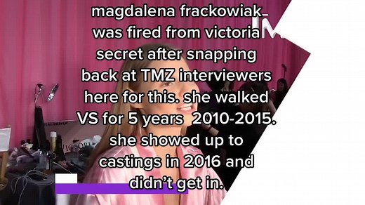 Magdalena Frackowiak: Victoria's Secret & TMZ Interview Controversy