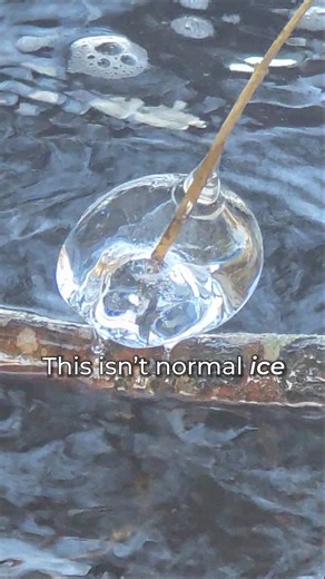 I’ve Never Seen Ice Form Like This Before…🧊