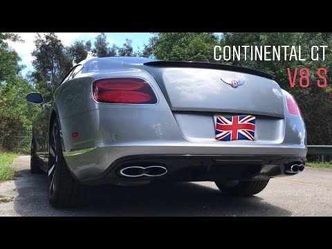 Bentley Continental GT V8 S | Exhaust & Launch | PURE SOUND!