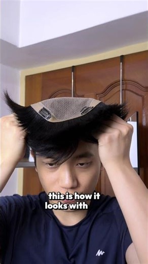 How to cut your own hair for a toupee or hair system