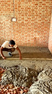 Floor casting process #construction #trendingreel #hardwork #trending #trendingpost #mason #concrete #redbricks | Rural Construction