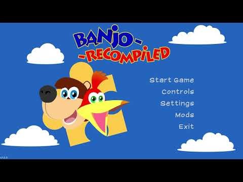 Banjo Kazooie Recompile jerks unless set manually in game to 60fps