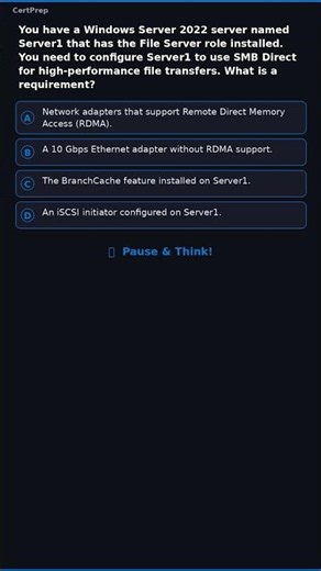 Can You Answer This Azure Windows Server Hybrid Admin AZ-800 Question? #AZ800