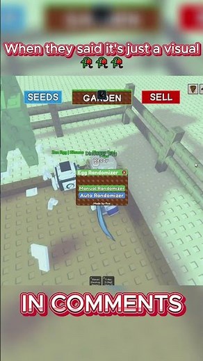 New Egg Randomizer Script In Grow a Garden #roblox #growagarden #fyp #foryou #viral