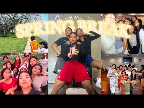SPRING BREAK || window shopping, gym, walks, soccer game, etc!! 