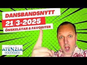 🔴 LIVE: Svenska Dansbandshits & Önskelåtar – 21 Mars 2025