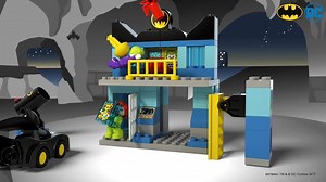 Your little super hero will love driving the Batmobile and Batcycle around the Batcave as they look for The Joker and Poison Ivy! | LEGO Family