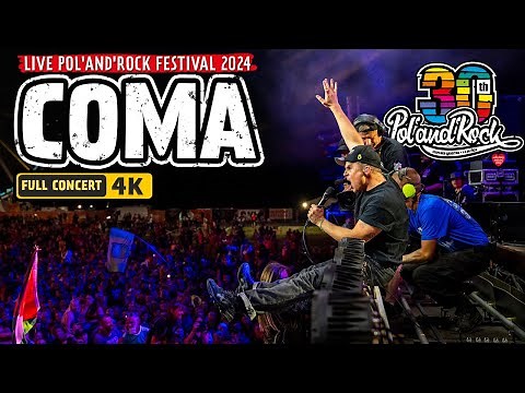 Coma LIVE Pol'and'Rock Festival 2024 (CAŁY KONCERT 4K)