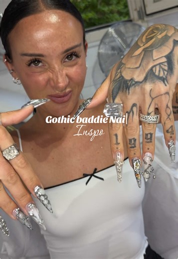 Gothic Baddie Nails Inspiration for 2023
