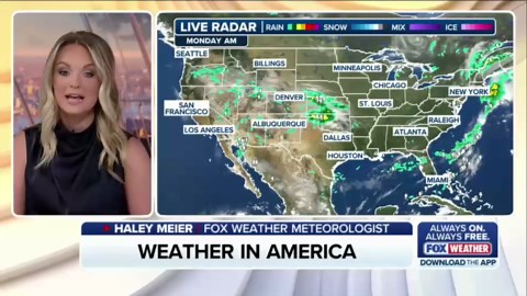 Weather in America: August 25, 2025