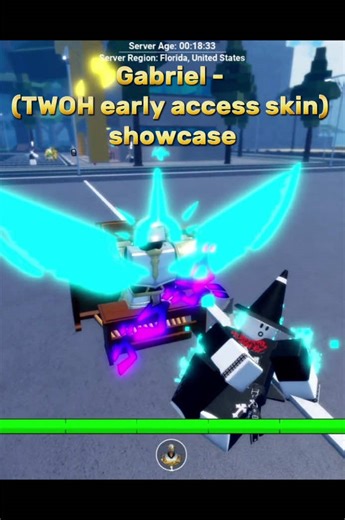 Gabriel Showcase in Stand Power - Roblox Gameplay