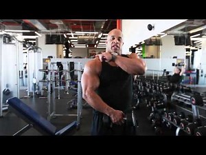 Delts workout with Victor Martinez