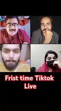 Tiktok live frist time