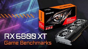 The Radeon RX 6800 XT is here! Check out some quick comparison benchmarks vs the RX 5700 XT and stay tuned for our upcoming AORUS model 😎 https://www.gigabyte.com/au/Graphics-Card/GV-R68XT-16GC-B#kf | AORUS