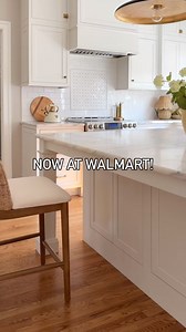 Shop my stunning new counter stools on a Walmart. #WalmartPartner #Walmart #WalmartFinds #KitchenDecor | Stefana Silber Blog