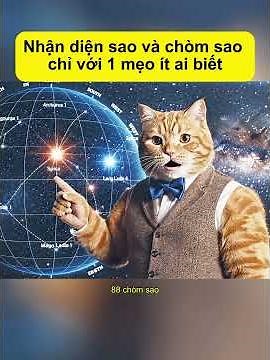 Nhận diện Sao và Chòm Sao chỉ với 1 mẹo ít ai biết | Bản đồ sao là gì?