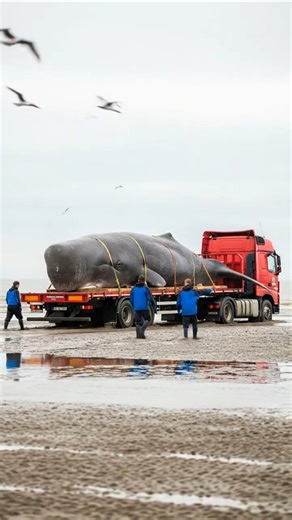 Giant Sperm Whale Trapped in Deadly Turbine — What Happens Next Will Break Your Heart#spermwhale#pet