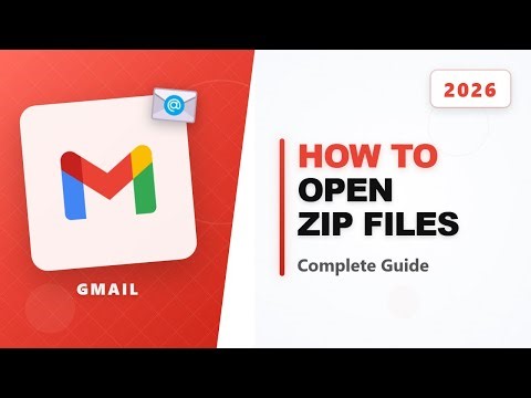 How To Open ZIP Files in Gmail