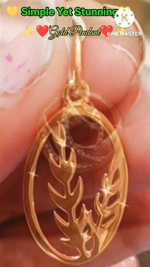 ✨♥️Beautiful Gold Pendant Design ✨ | Latest Jewellery Design #shorts#ytshorts#goldpendant #gold