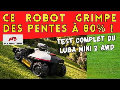 This robot climbs 80% inclines! 🏔️ Mammotion LUBA mini 2 AWD review