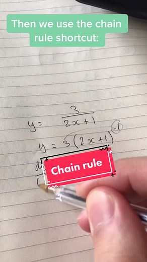 Understanding the Chain Rule in Differentiation