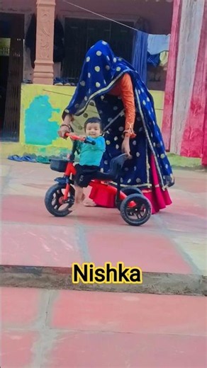 Nishka Rides a Cycle for the First Time! 🚲❤️