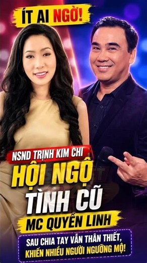Years After Their Breakup, How Are Quyền Linh and Trịnh Kim Chi Doing Now?