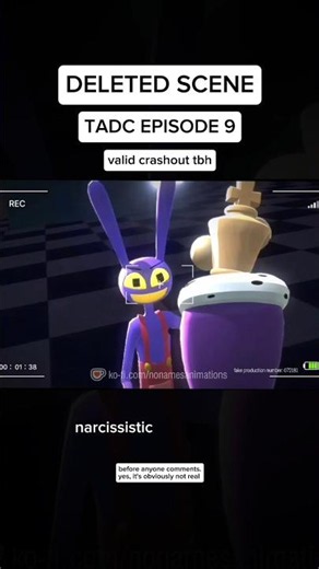WHAT IF JAX CRASHED OUT? TADC EP. 9 #tadc #theamazingdigitalcircus #digitalcircus #animation #shorts