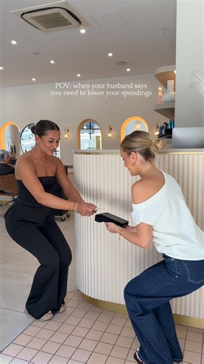 Hair & Harlow | Blonde & Balayage Hair Salon | Shellharbour | He said lower your spending 👀 I heard book my hair 💆🏼‍♀️✨ #hairandharlow #humour #hair #salon #shellharbour | Instagram