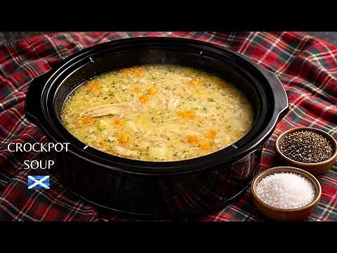 Slow Cooker Chicken & Rice Soup | Easy slow cooker soup :)