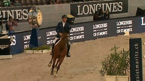 A video of Hello Guv’Nor’s winning round last week at CSI5* St. Moritz in the 1.50m Speed. This was Guv’Nor’s first win this summer—hoping for many more to come with this talented horse. | Scott Brash