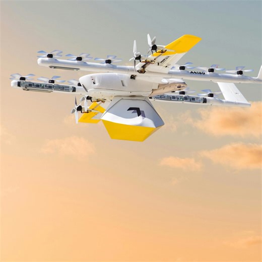 Drone delivery has landed! 📍 Get groceries, snacks, and meds flown to your doorstep, right when you need it. No tipping. No delivery fees. Order now and get $5 off! | Wing