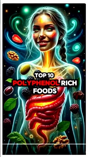 Top 10 Polyphenol-Rich Foods for Longevity & Gut Health #polyphenols #longevity