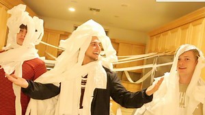 Toilet Paper Prank on Roommates