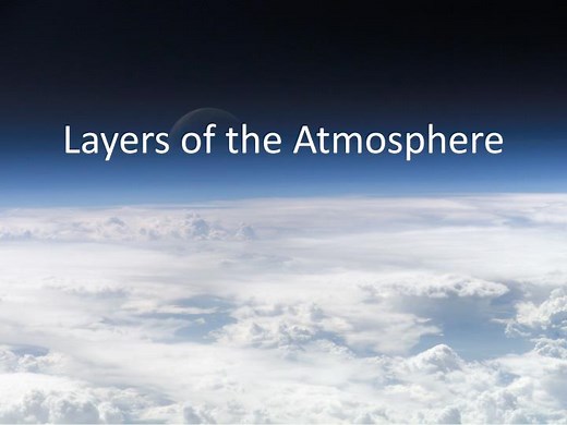 Layers of the Atmosphere - SlideServe