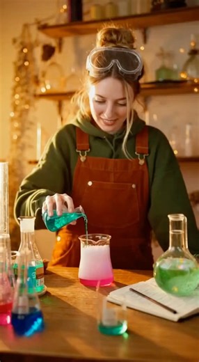 Wait Till You See What Comes Out Of This Beaker 🔥 #experiment