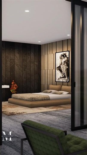 5 star level Modern home bedroom design #mlsdesigns #shorts