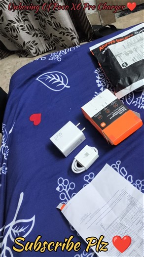 Poco X6 Pro Charger Unboxing ❤️ #shorts #ytshorts #unboxing #explore #automobile