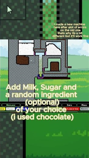 Making an Ice Cream Machine in sandboxels #sandboxels