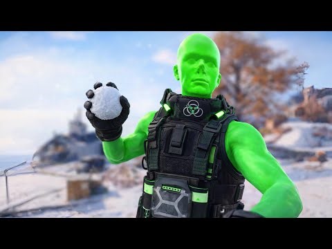 Solo x Squads na neve! SOU O MELHOR DA MINHA CASA!